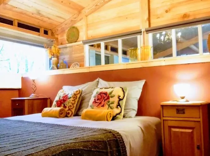 De Langenbrinck Eerlijk Heerlijk Overnachten In Blokhut En Ingerichte Tent بيت خشبي Breedenbroek