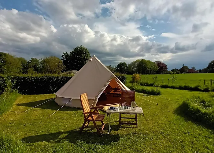 De Langenbrinck Eerlijk Heerlijk Overnachten In Blokhut En Ingerichte Tent *