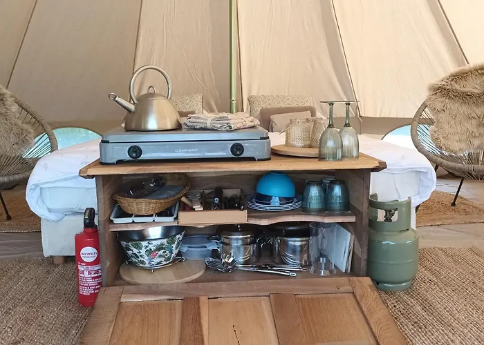 De Langenbrinck Eerlijk Heerlijk Overnachten In Blokhut En Ingerichte Tent * Breedenbroek