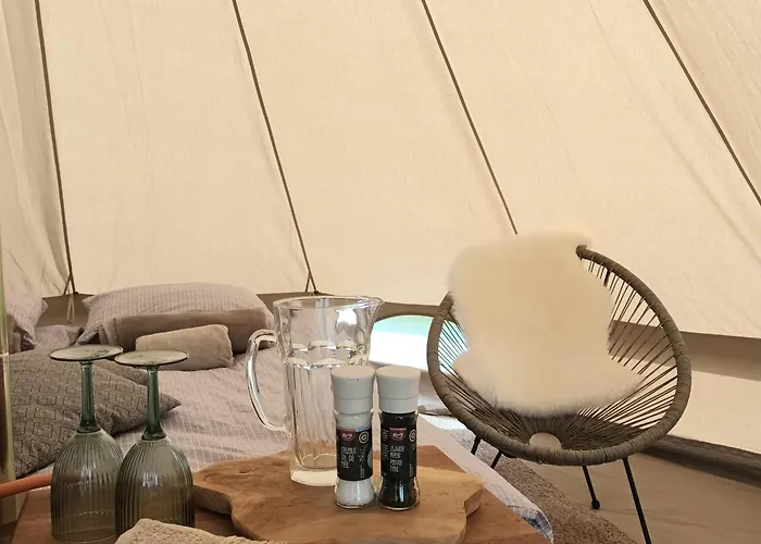 Lodge De Langenbrinck Eerlijk Heerlijk Overnachten In Blokhut En Ingerichte Tent *